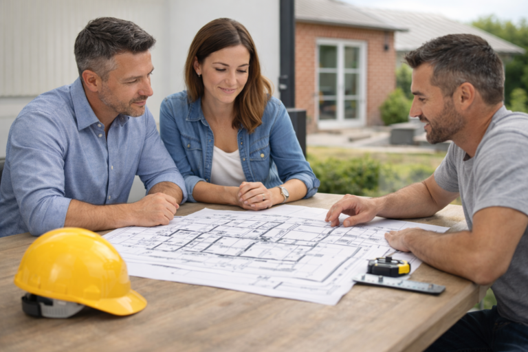 organisation d’un projet de rénovation globale avec plans et artisan